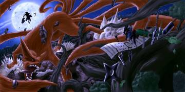 Naruto And Sasuke Dual Monitor Wallpaper Page 95