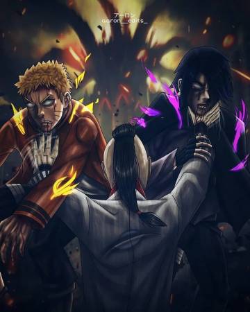 Naruto And Sasuke Duel Monitor Wallpaper Page 68