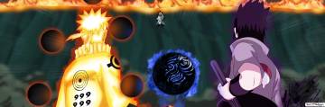 Naruto And Sasuke Duel Monitor Wallpaper Page 95