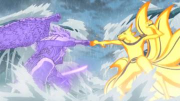 Naruto And Sasuke Final Battle Wallpaper Page 2