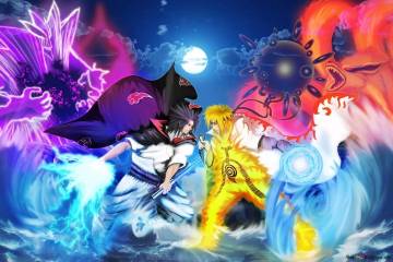 Naruto And Sasuke Final Battle Wallpaper Page 37