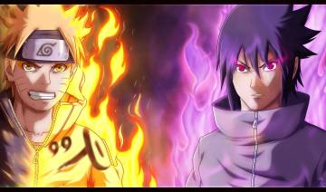 Naruto And Sasuke Final Battle Wallpaper Page 12