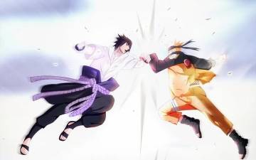 Naruto And Sasuke Final Fight Wallpaper Page 33