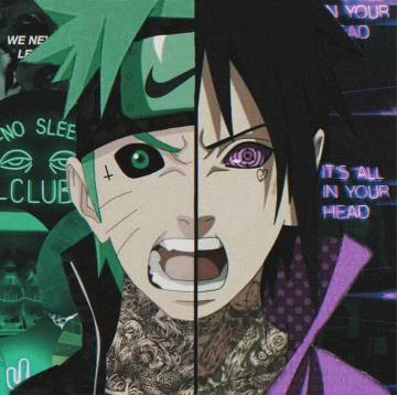Naruto And Sasuke Head To Head Wallpaper Page 26