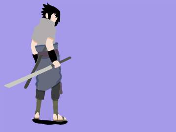 Naruto And Sasuke Minimalist Wallpaper Page 6