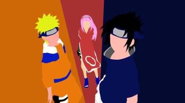 Naruto And Sasuke Minimalist Wallpaper Page 9