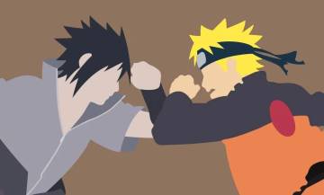 Naruto And Sasuke Minimalist Wallpaper Page 16