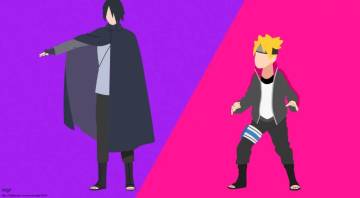 Naruto And Sasuke Minimalist Wallpaper Page 56