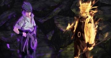 Naruto And Sasuke Sun And Moon Wallpaper Page 82