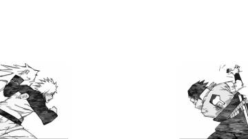 Naruto And Sasuke Wallpaper Black And White Page 9