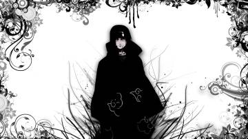 Naruto And Sasuke Wallpaper Black And White Page 52