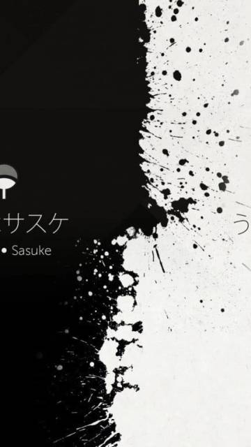 Naruto And Sasuke Wallpaper Black And White Page 73