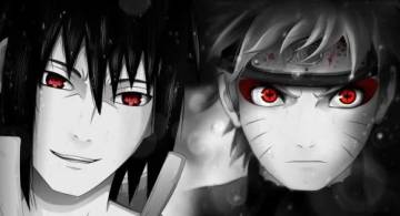 Naruto And Sasuke Wallpaper Black And White Page 95