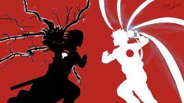 Naruto And Sasuke Wallpaper Black And White Page 97