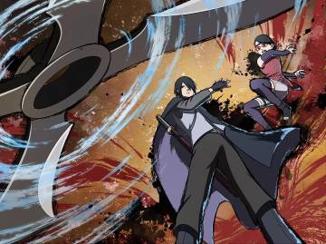 Naruto Boruto Sasuke Sarada Wallpaper Page 53