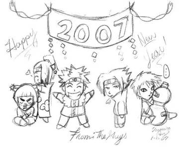Naruto Happy New Year Wallpaper Page 99