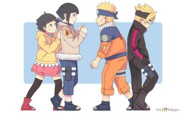 Naruto Hinata Boruto And Himawari Wallpaper Page 15