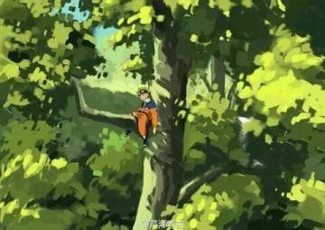 Naruto In Tree Wallpaper Page 1