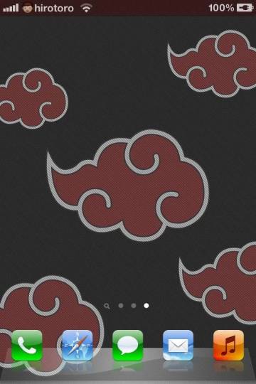 Naruto Iphone 6 Wallpaper Akatsuki Cloud Page 72