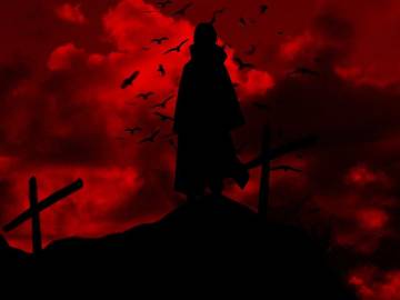 Naruto Itachi Red Eye Mobile Wallpaper Page 9