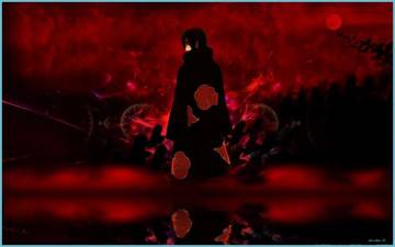 Naruto Itachi Red Eye Mobile Wallpaper Page 25