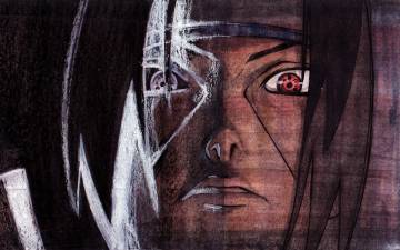 Naruto Itachi Red Eye Mobile Wallpaper Page 61
