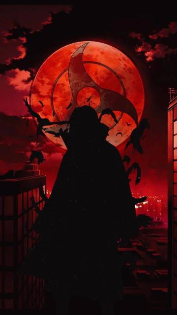 Naruto Itachi Red Eye Mobile Wallpaper Page 91