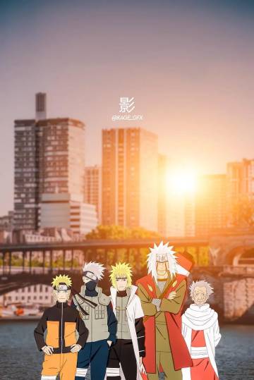 Naruto Kakashi Minato Wallpaper Page 89