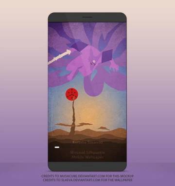 Naruto Kurama Mode Wallpaper Minimalistic Page 65