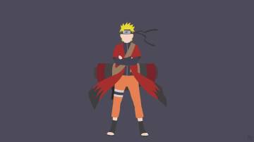 Naruto Kurama Mode Wallpaper Minimalistic Page 20