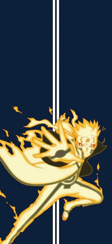 Naruto Kurama Mode Wallpaper Minimalistic Page 45