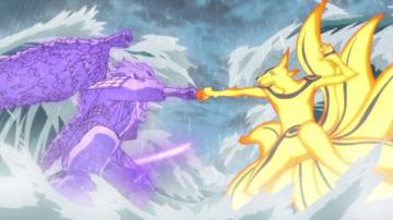Naruto Kyuubi Mode Vs Sasuke Susanoo Wallpaper Page 2