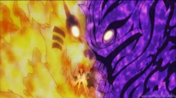 Naruto Kyuubi Mode Vs Sasuke Susanoo Wallpaper Page 13