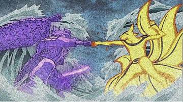 Naruto Kyuubi Mode Vs Sasuke Susanoo Wallpaper Page 15