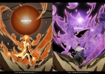 Naruto Kyuubi Mode Vs Sasuke Susanoo Wallpaper Page 19