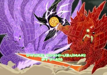 Naruto Kyuubi Mode Vs Sasuke Susanoo Wallpaper Page 54