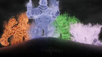 Naruto Kyuubi Mode Vs Sasuke Susanoo Wallpaper Page 96