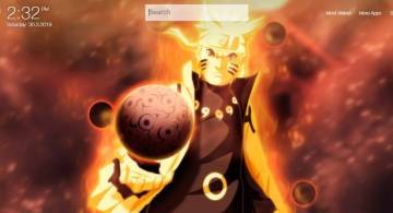 Naruto Nine Tail Chakra Mode Wallpaper Page 21