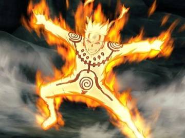 Naruto Nine Tailed Chakra Mode Wallpaper Page 14