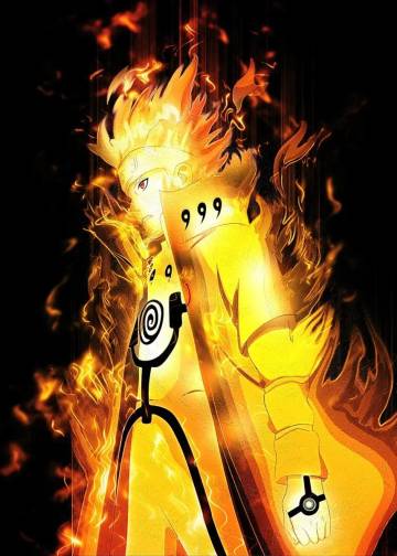 Naruto Nine Tailed Chakra Mode Wallpaper Page 99