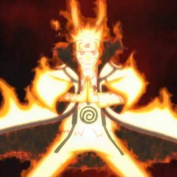 Naruto Nine Tailed Chakra Mode Wallpaper Page 30