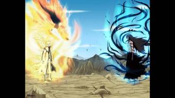 Naruto Nine Tailed Fox Vs Sasuke Curse Mark Wallpaper Page 58