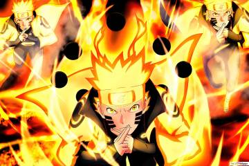 Naruto Nine Tails Sage Mode Wallpaper Page 49