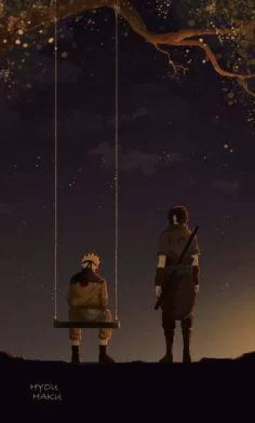 Naruto On A Swing Alone Wallpaper Page 33
