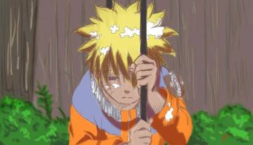 Naruto On A Swing Alone Wallpaper Page 41