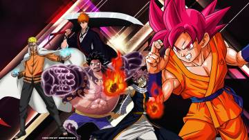 Naruto One Piece Bleach Fairy Tail Wallpaper Page 23
