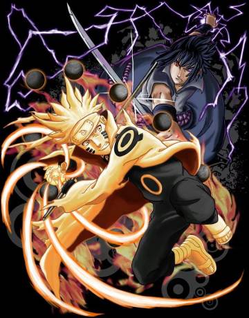 Naruto Rikudou Sennin Kyuubi Rinnegan Wallpaper Page 1