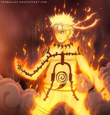 Naruto Rikudou Sennin Kyuubi Rinnegan Wallpaper Page 31