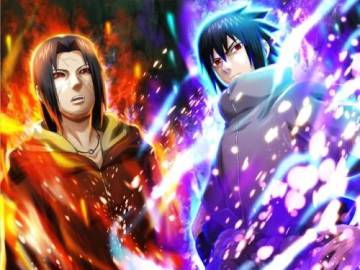 Naruto Sage Mode Vs Sasuke Eternal Sharingan Wallpaper Page 30