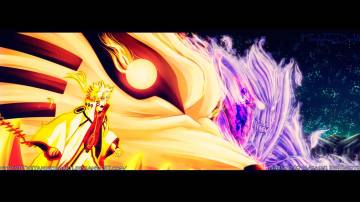Naruto Sage Mode Vs Sasuke Eternal Sharingan Wallpaper Page 61